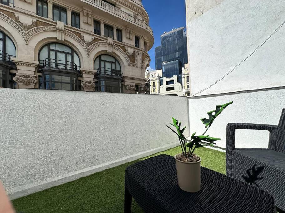 Cozy Penthouse With Terrace In Gran Via - 3c Apartamento Madrid